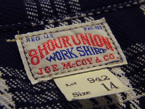 JOE McCOY(ジョーマッコイ) LIGHT FLANNEL SHIRT 